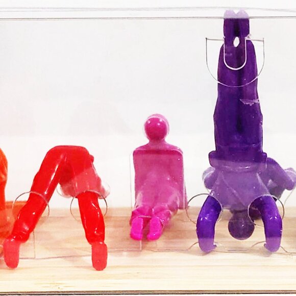 NIB: Yoga Joes Rainbow Edition - Picture 7 of 10